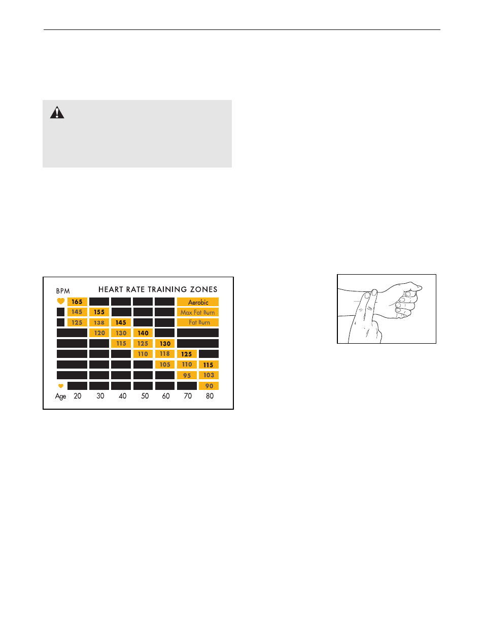 Conditioning guidelines, Warning | Weslo WLEX08810 User Manual | Page 9 / 12