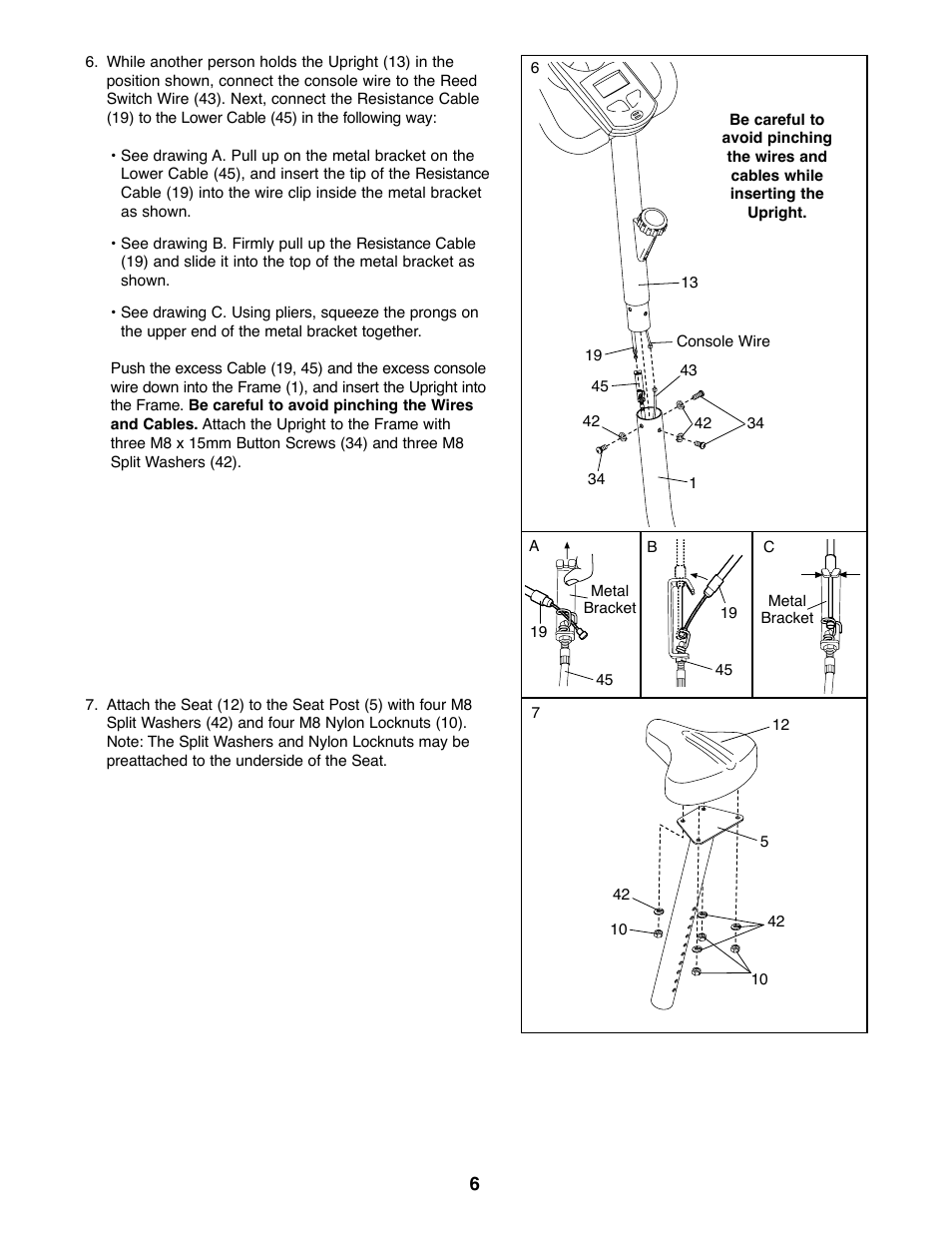 Weslo WLEX14820 User Manual | Page 6 / 16