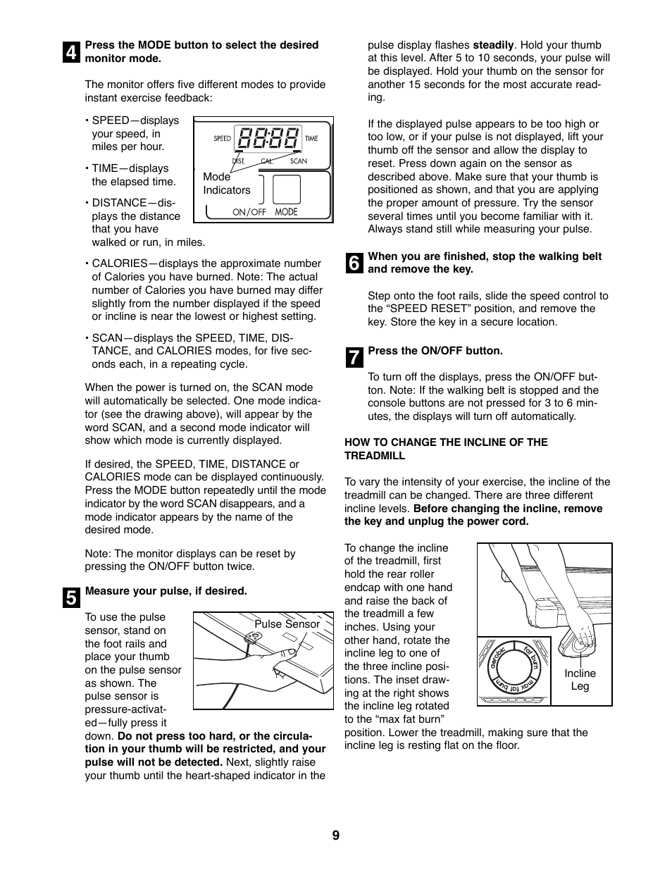 Weslo WLTL46090 User Manual | Page 9 / 18