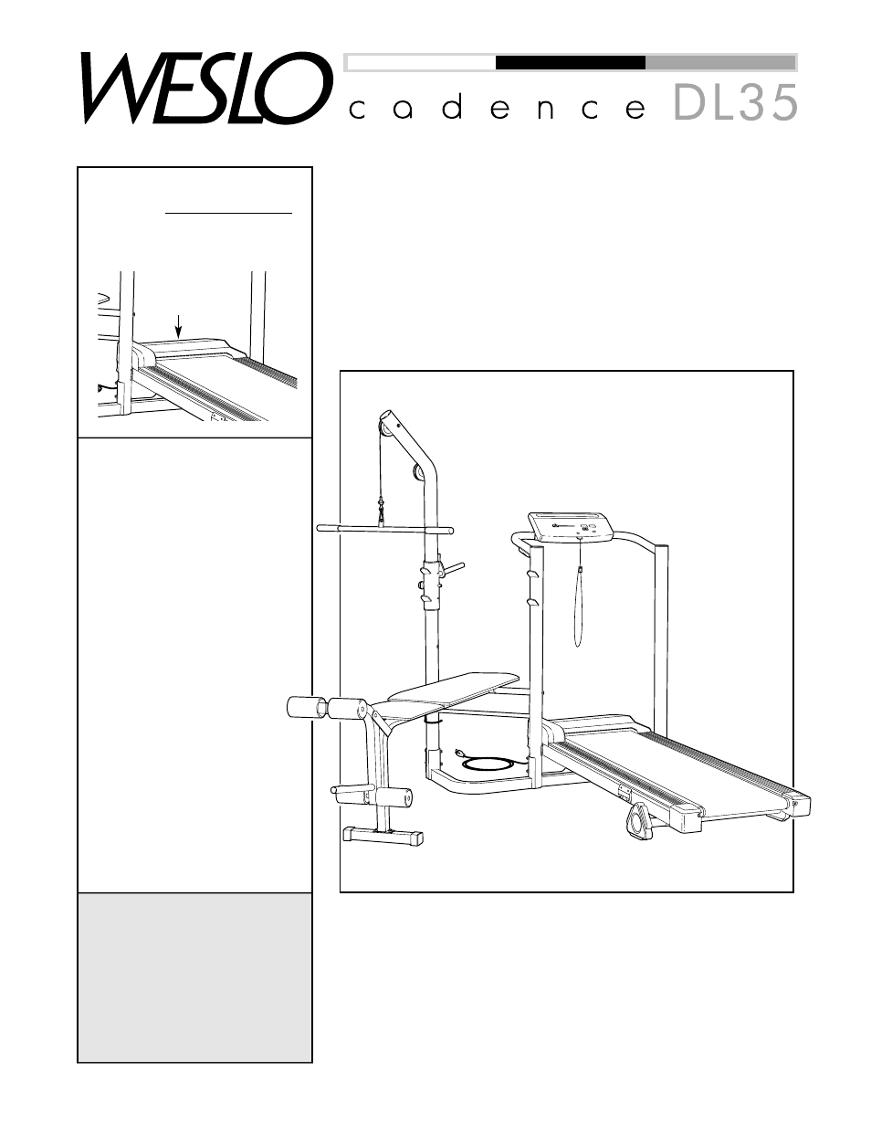 Weslo WLTL46080 User Manual | 26 pages