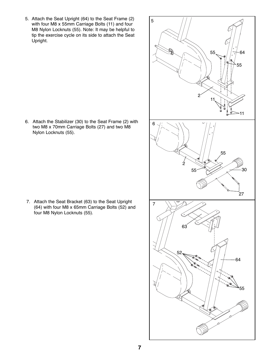 Weslo WLEX27181 User Manual | Page 7 / 16