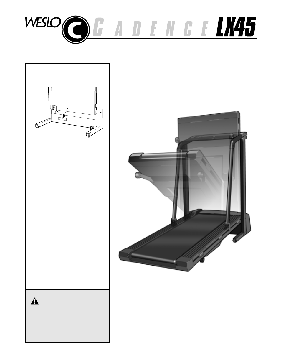Weslo 831.297100 User Manual | 18 pages