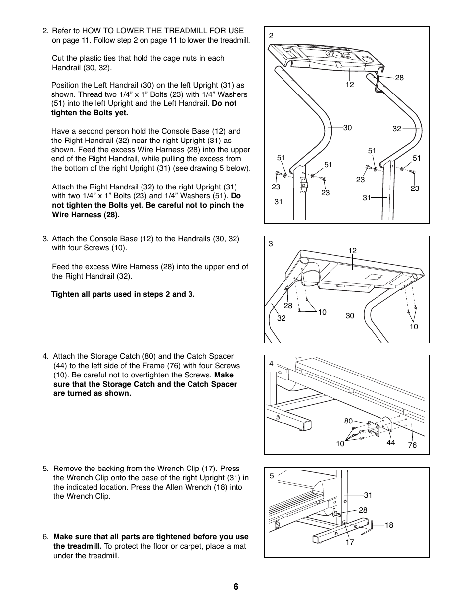 Weslo WLTL54081 User Manual | Page 6 / 18