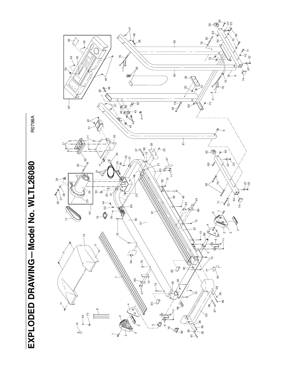 R0798a | Weslo WLTL26080 User Manual | Page 17 / 18