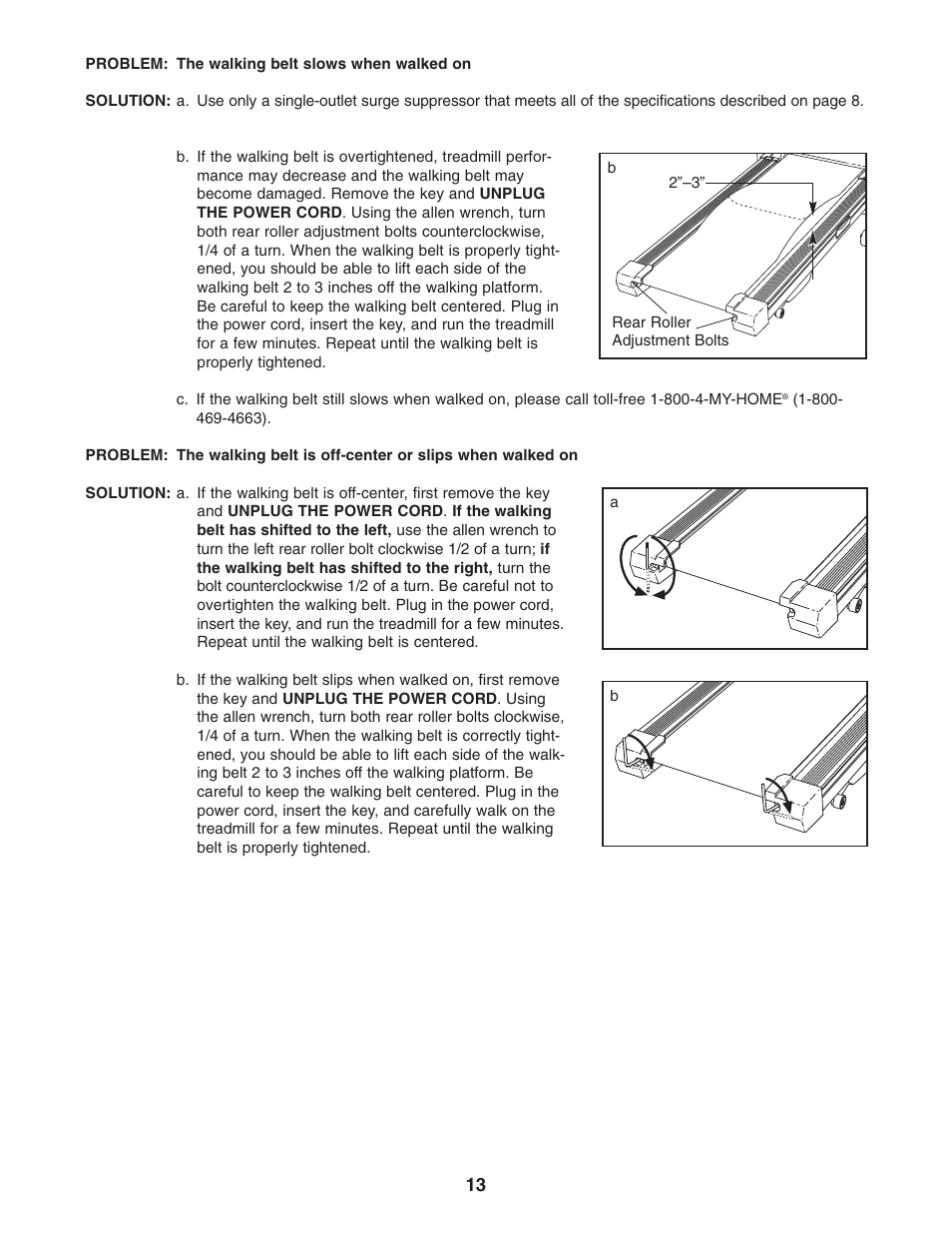 Weslo Cadence 78s 831.295020 User Manual | Page 13 / 19