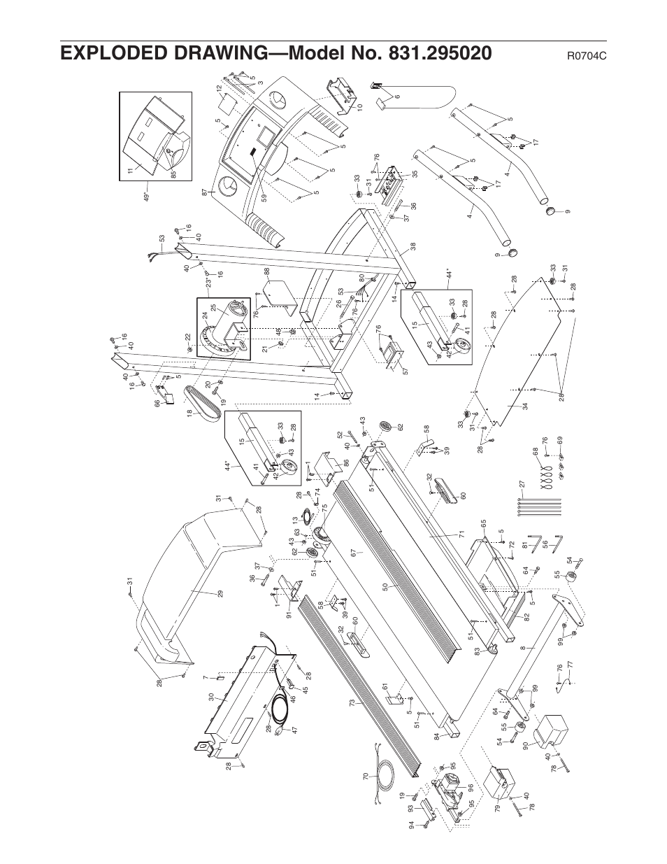R0704c | Weslo Cadence 78s 831.295020 User Manual | Page 18 / 19
