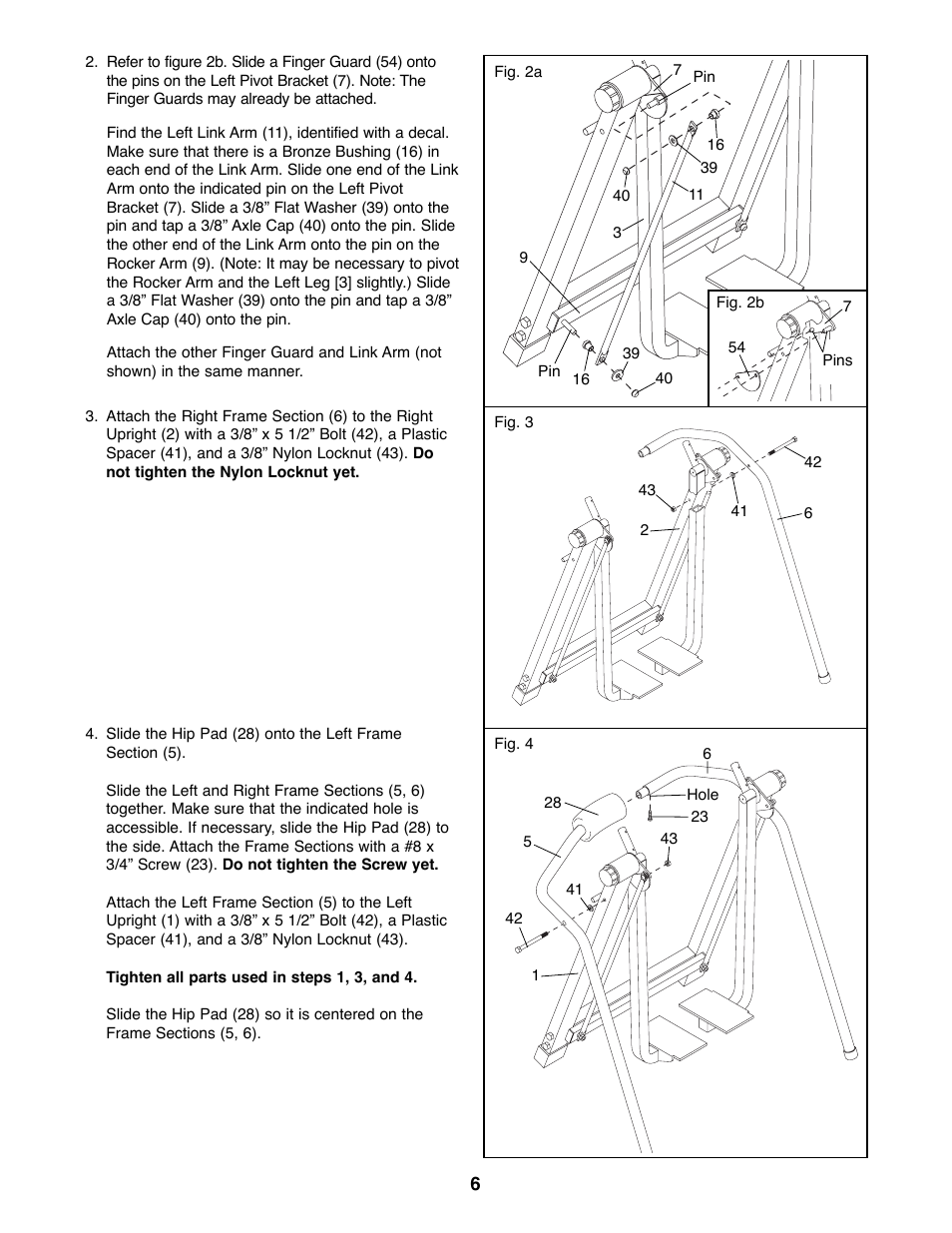 Weslo WLAW55078 User Manual | Page 6 / 16