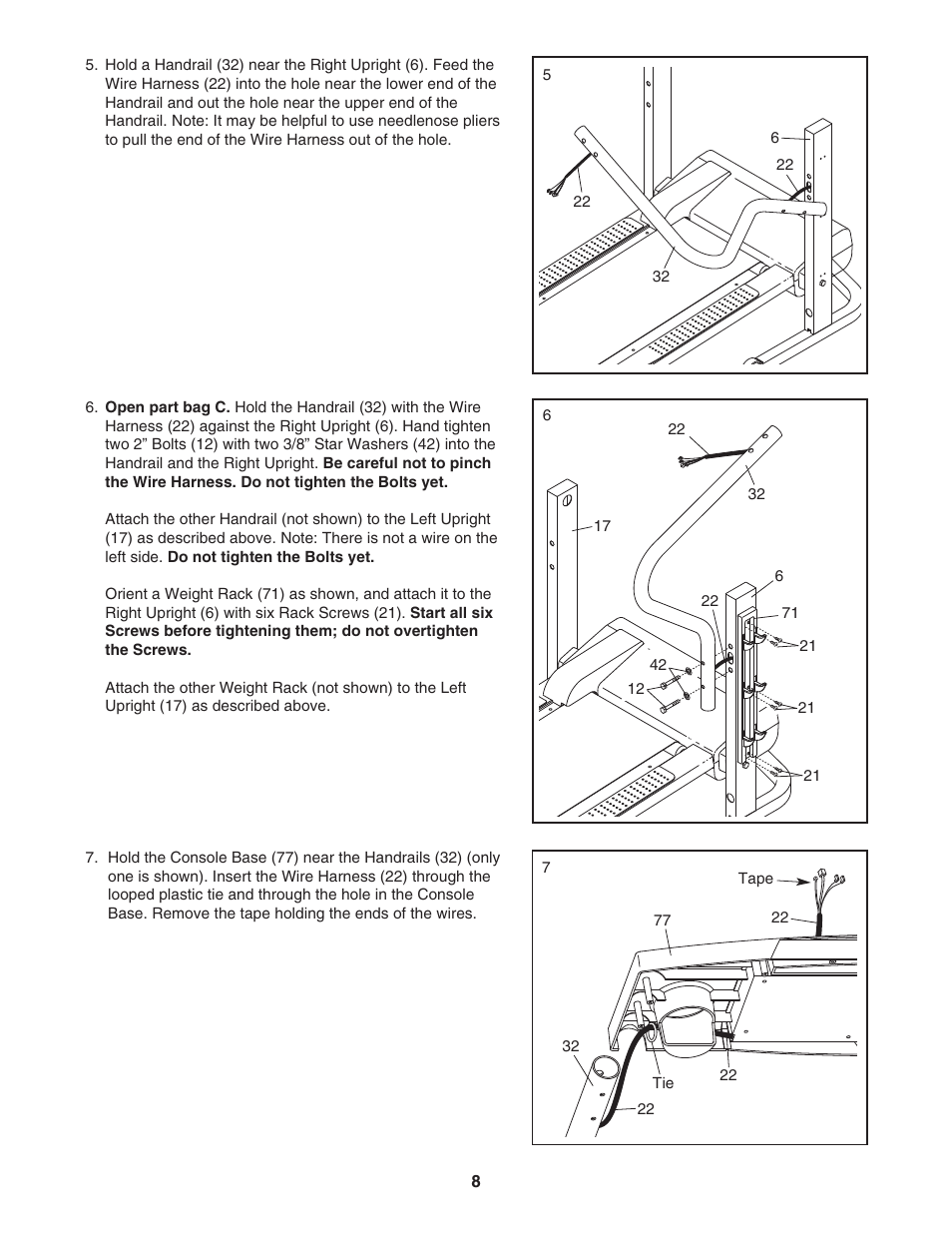 Weslo WLTL223040 User Manual | Page 8 / 22