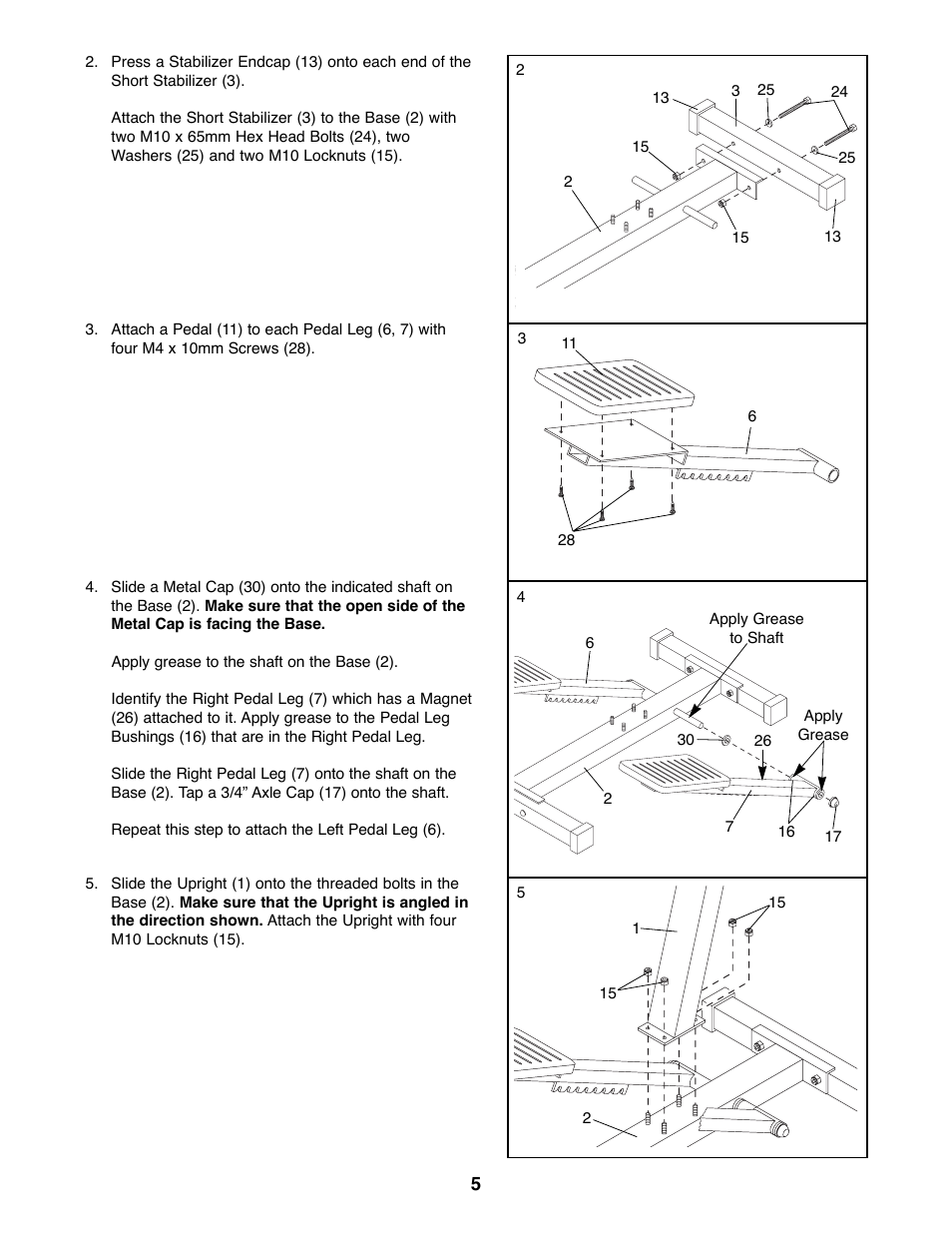 Weslo 450T User Manual | Page 5 / 12