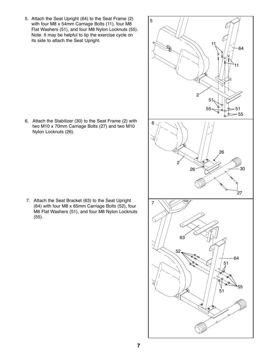 Weslo WLEX14000 User Manual | Page 7 / 16