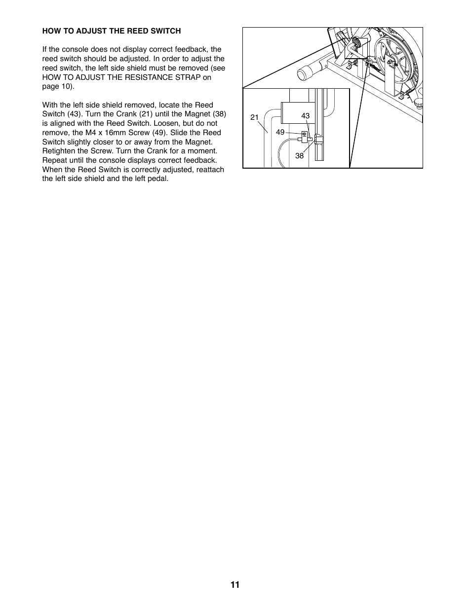 Weslo 831.283160 User Manual | Page 11 / 16