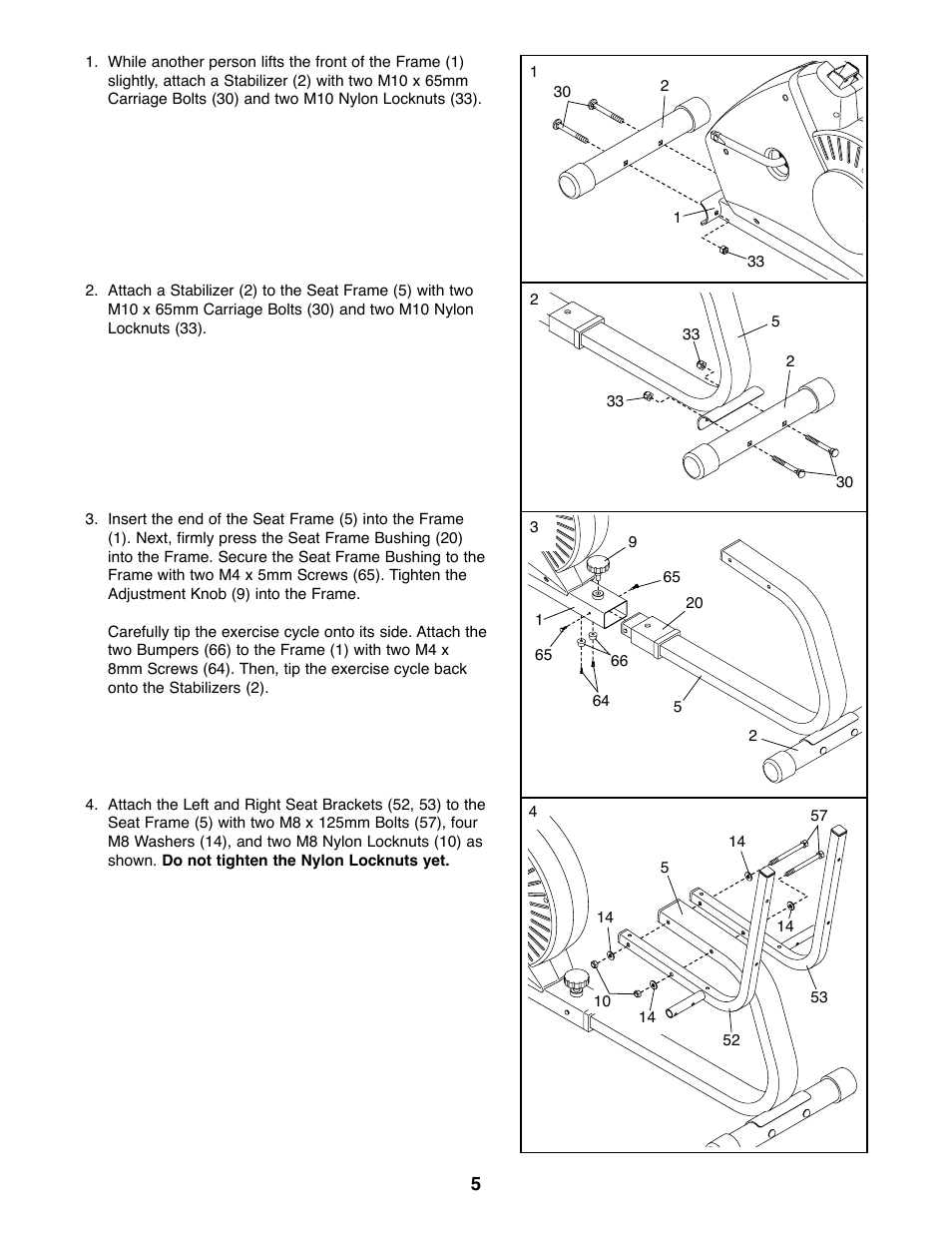 Weslo 831.283160 User Manual | Page 5 / 16
