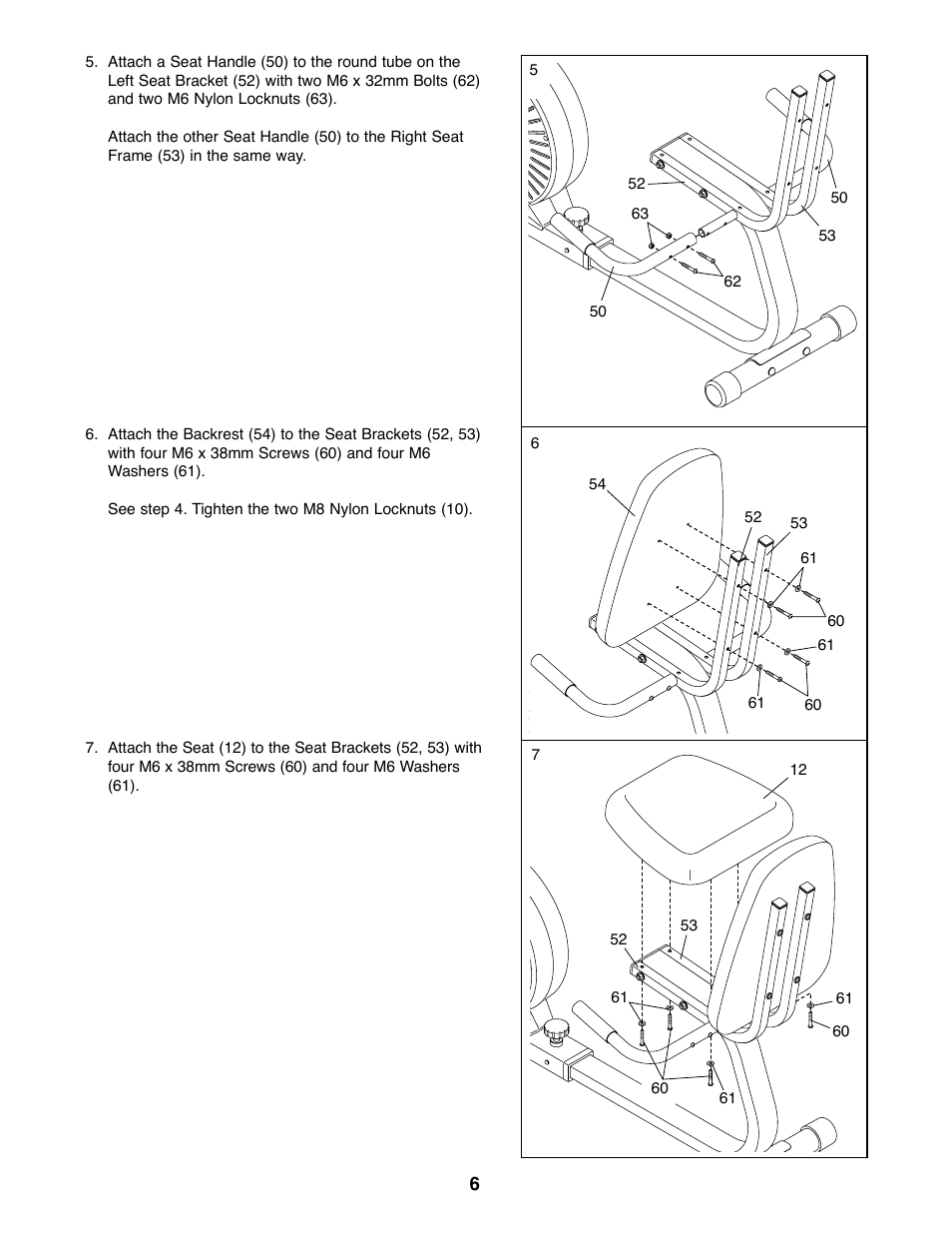 Weslo 831.283160 User Manual | Page 6 / 16