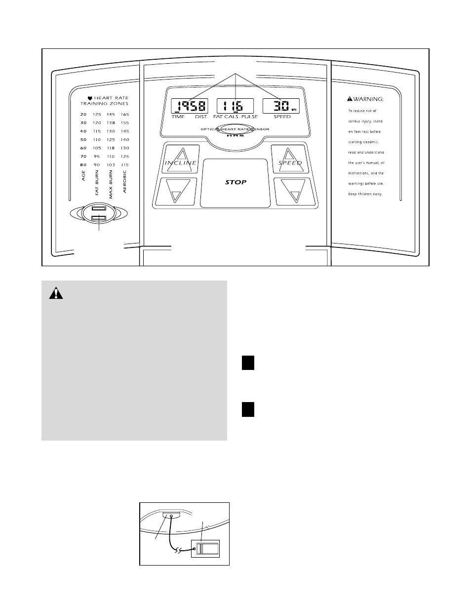 21 caution | Weslo WLTL29320 User Manual | Page 9 / 19