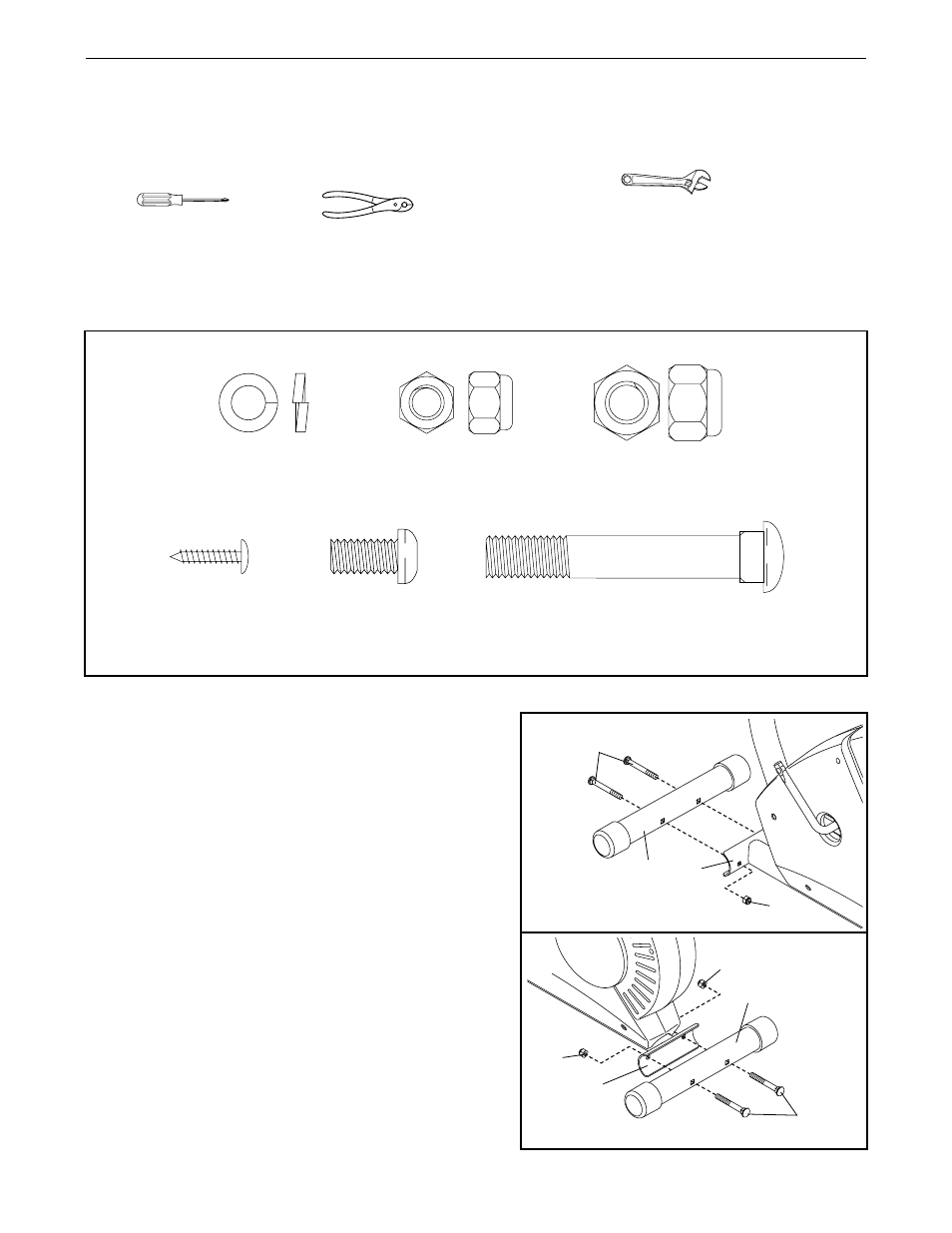 Assembly | Weslo 310 CS User Manual | Page 4 / 16