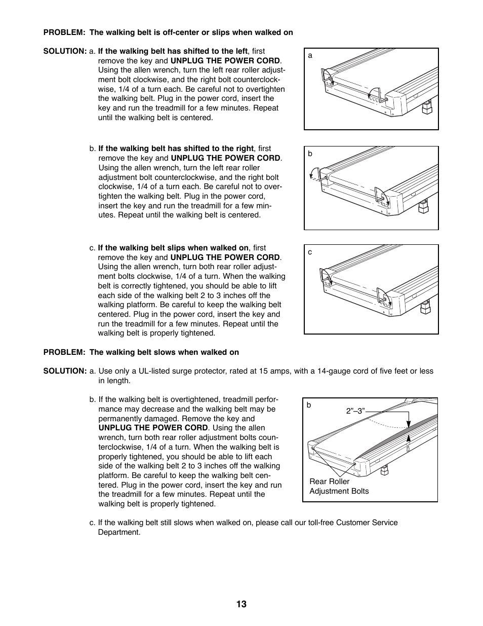 Weslo WLTL41580 User Manual | Page 13 / 18