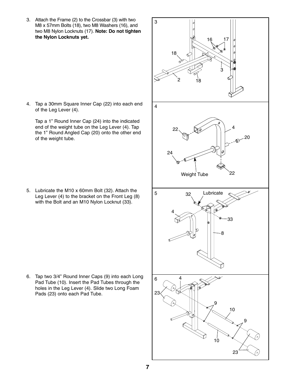 Weslo WEBE13810 User Manual | Page 7 / 16