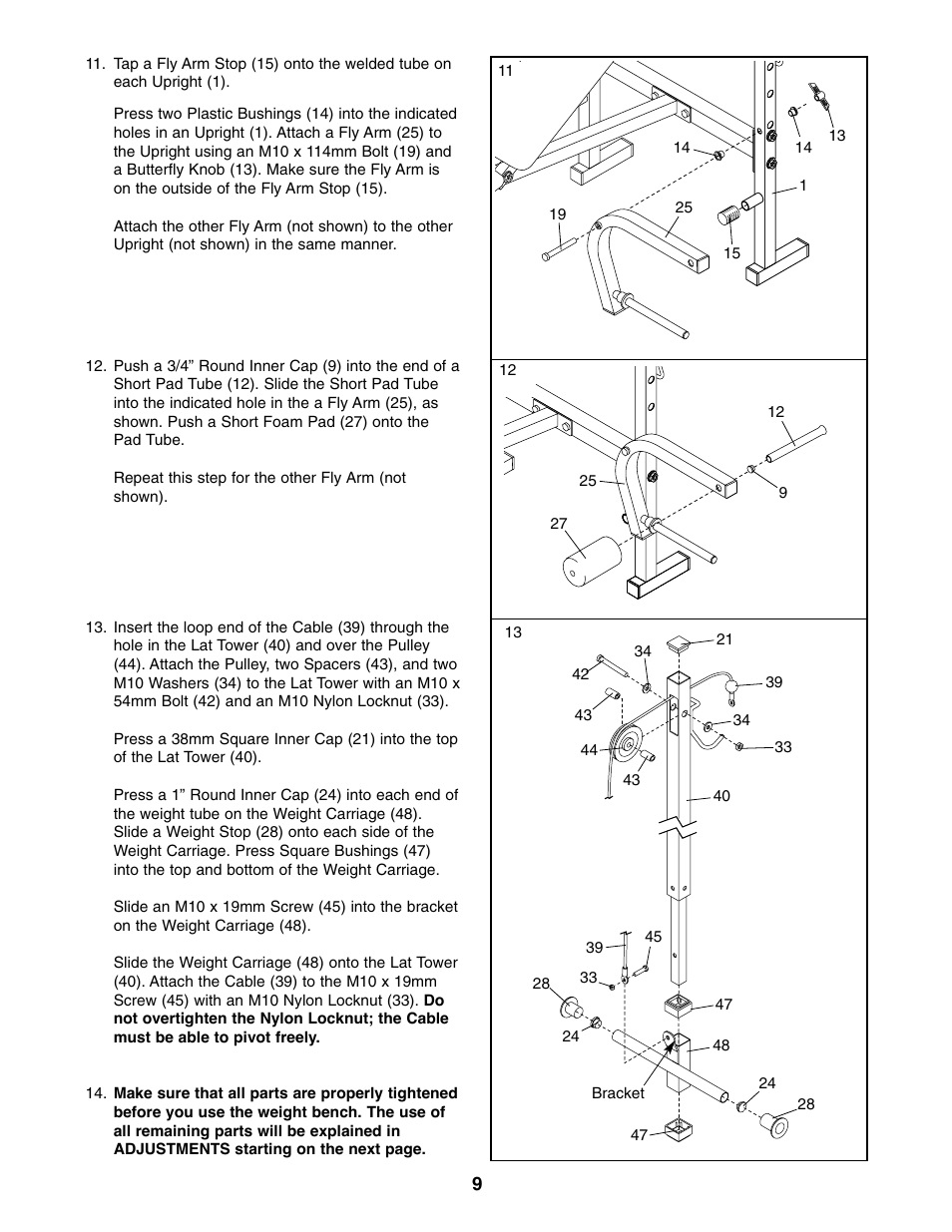 Weslo WEBE13810 User Manual | Page 9 / 16