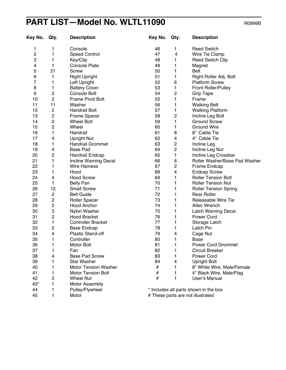 Weslo DX3 User Manual | Page 16 / 18