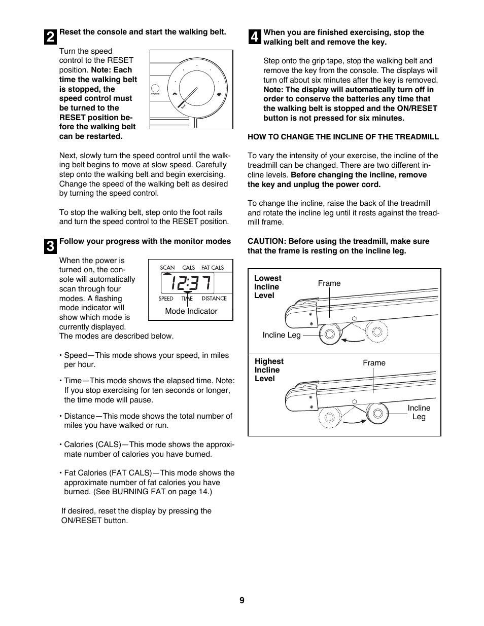 Weslo DX3 User Manual | Page 9 / 18