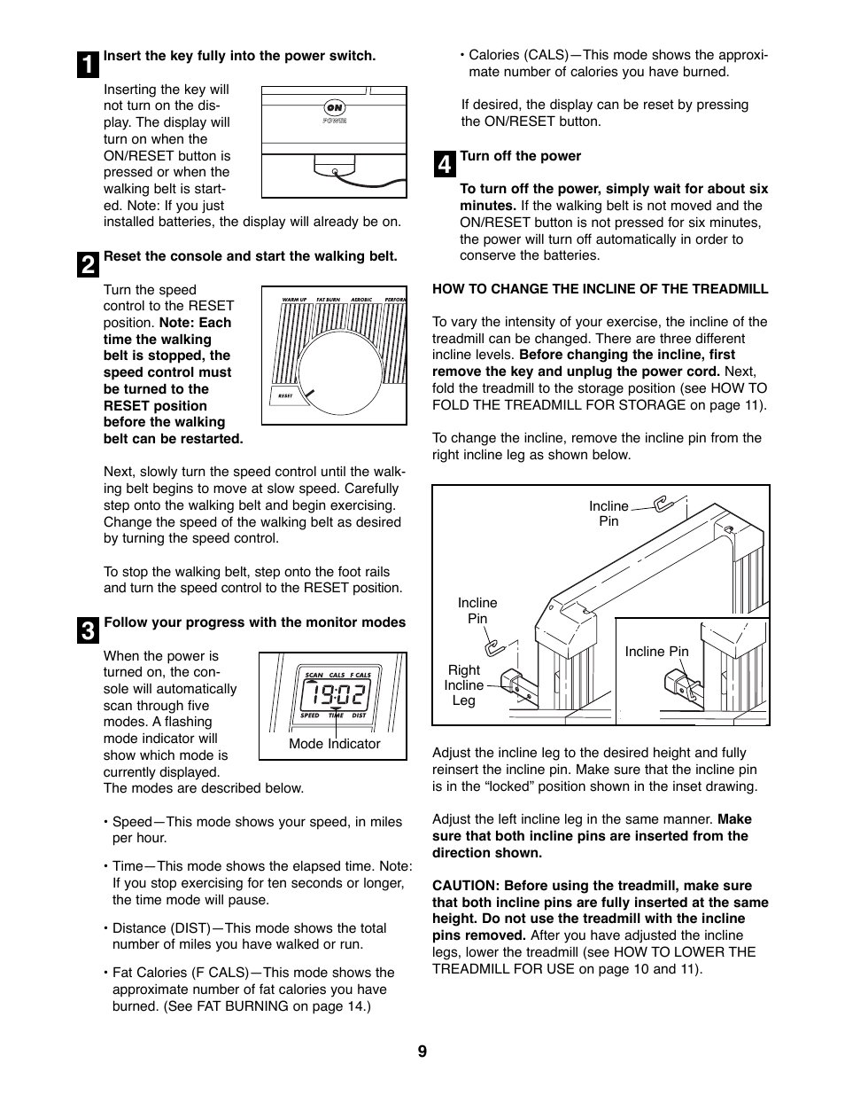 Weslo DX10 User Manual | Page 9 / 18
