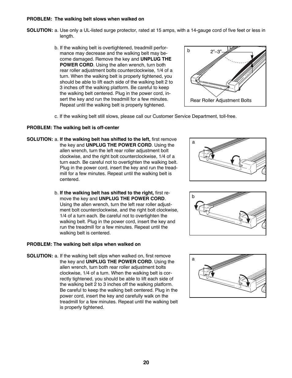 Weslo WLTL62790 User Manual | Page 20 / 26