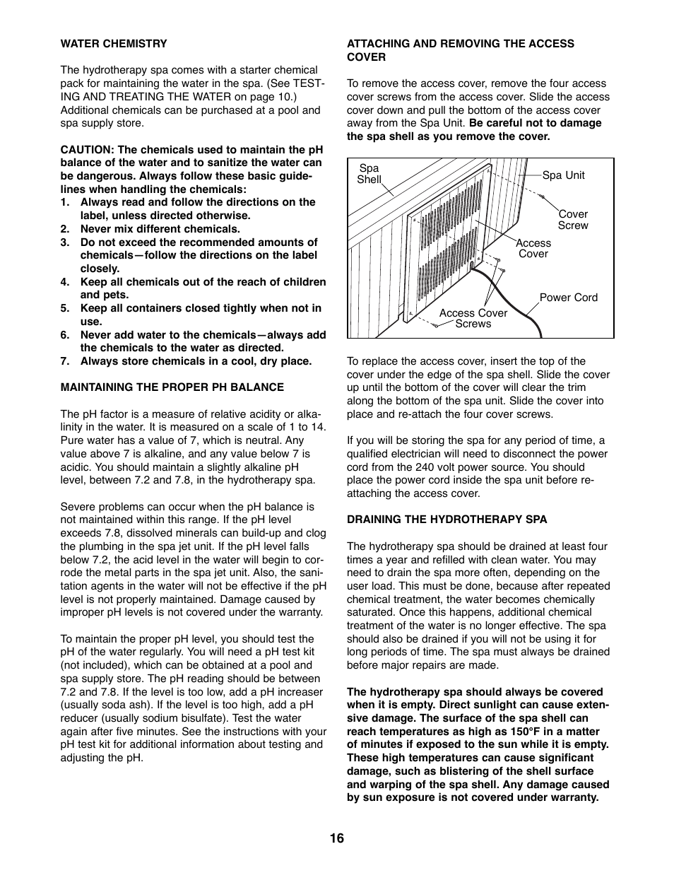 Weslo Daybreak 515 WLHS42081 User Manual | Page 16 / 24