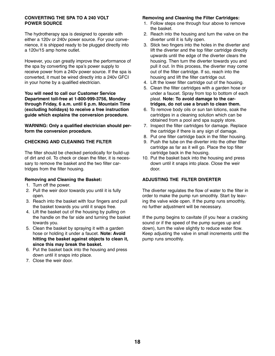 Weslo Daybreak 515 WLHS42081 User Manual | Page 18 / 24