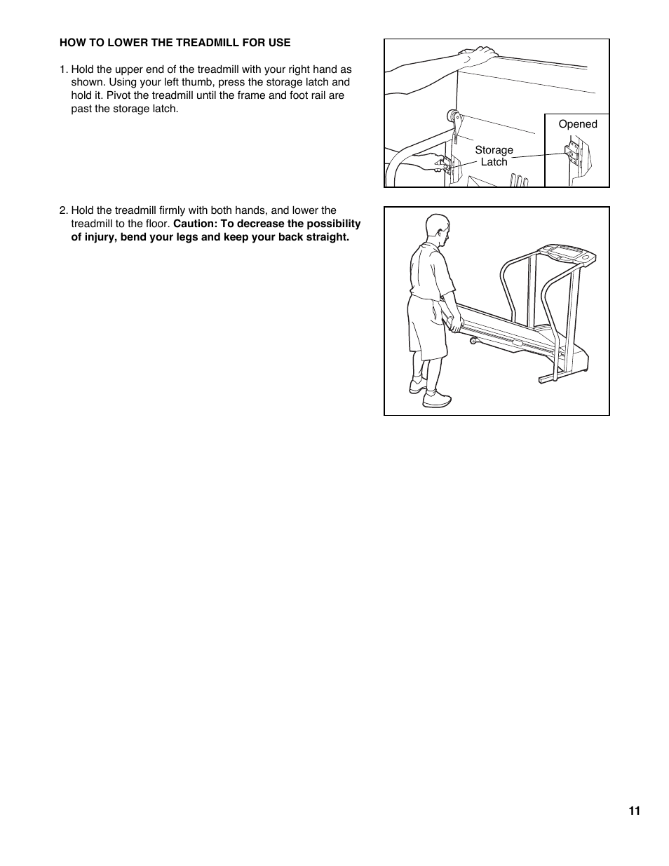 Weslo Cadence DL40 User Manual | Page 11 / 18