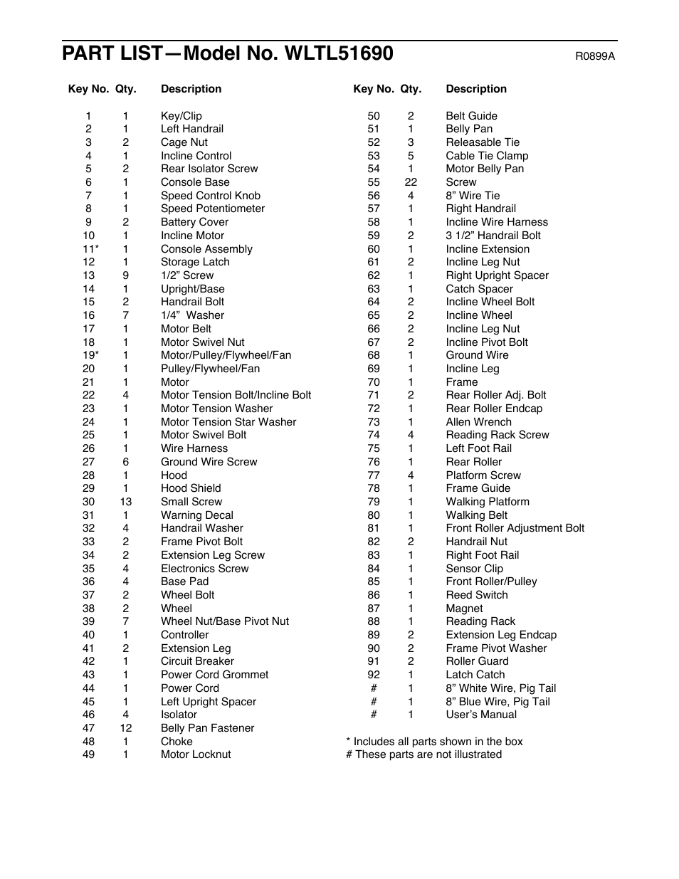 Weslo Cadence DL40 User Manual | Page 16 / 18
