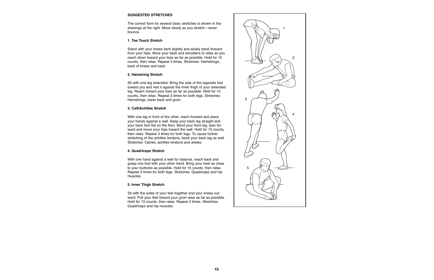 Weslo WLTL27080 User Manual | Page 15 / 18