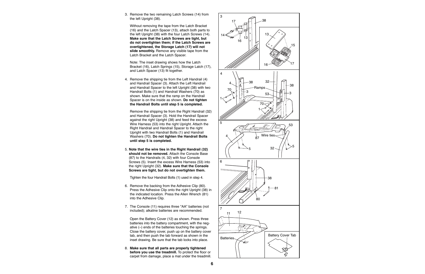 Weslo WLTL27080 User Manual | Page 6 / 18