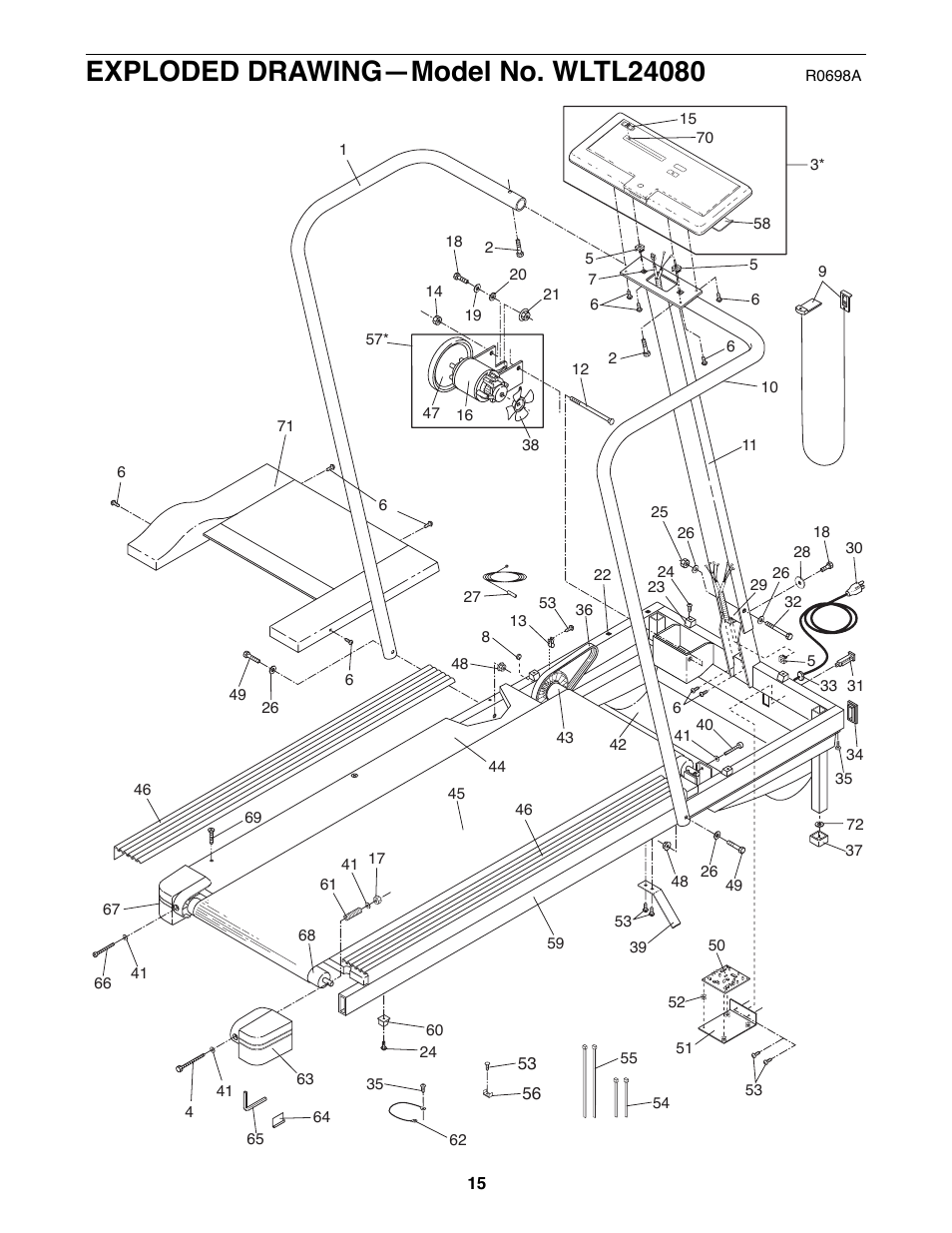 Weslo CADENCE 740 User Manual | Page 15 / 16