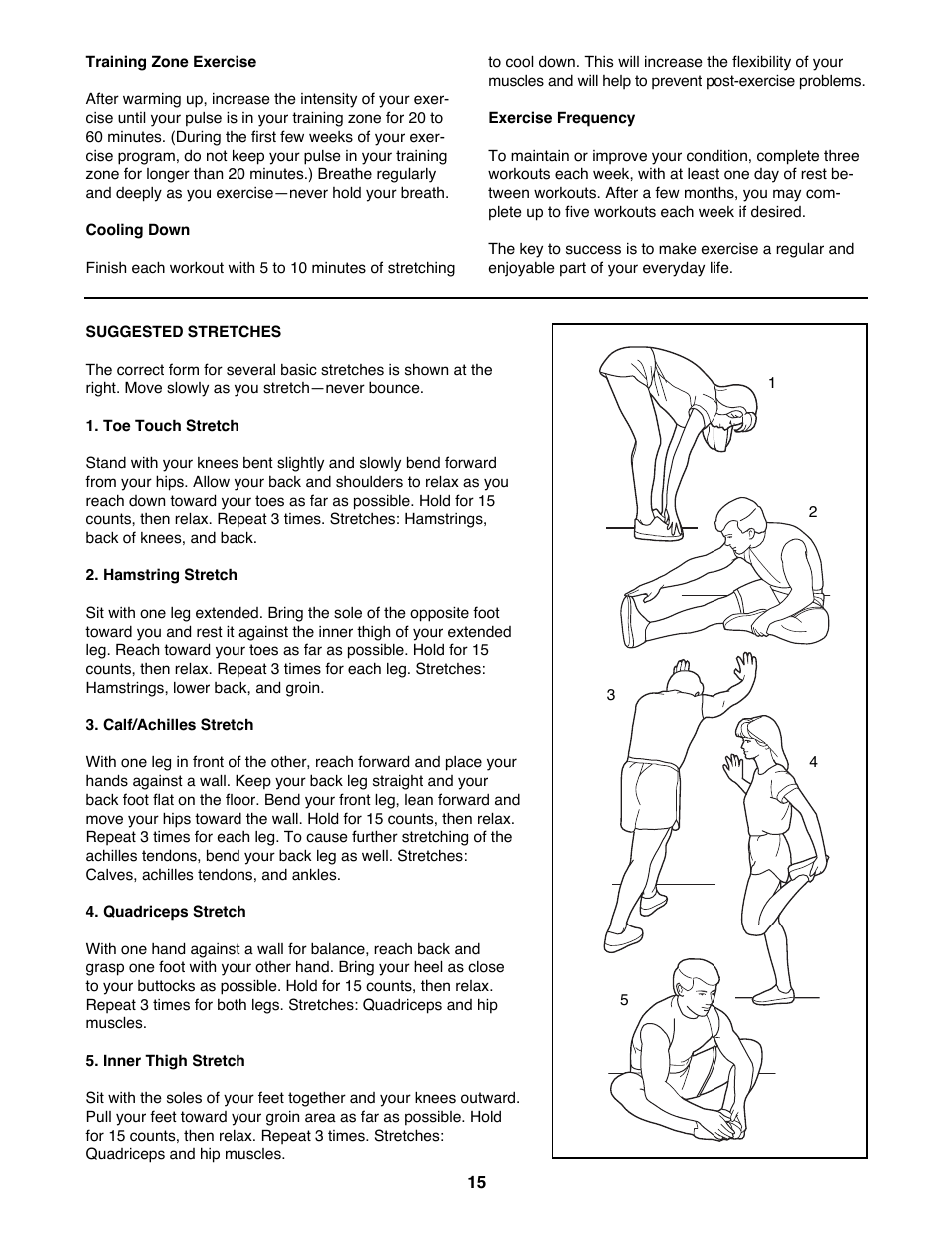 Weslo WLTL11093 User Manual | Page 15 / 18