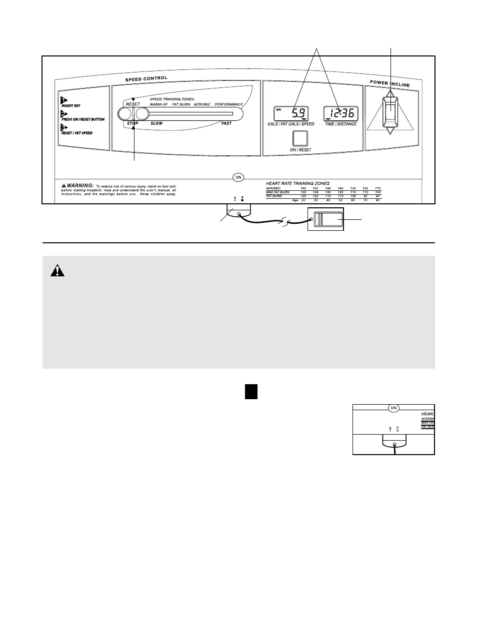 Caution | Weslo WLTL39201 User Manual | Page 8 / 19