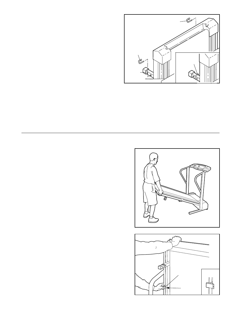 How to fold and move the treadmill | Weslo WLTL21191 User Manual | Page 10 / 19