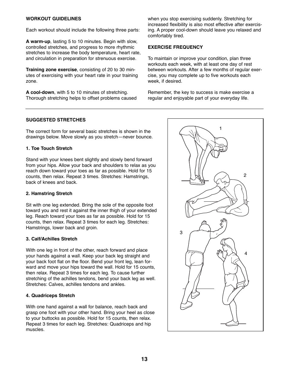 Weslo WLEL36070 User Manual | Page 13 / 16