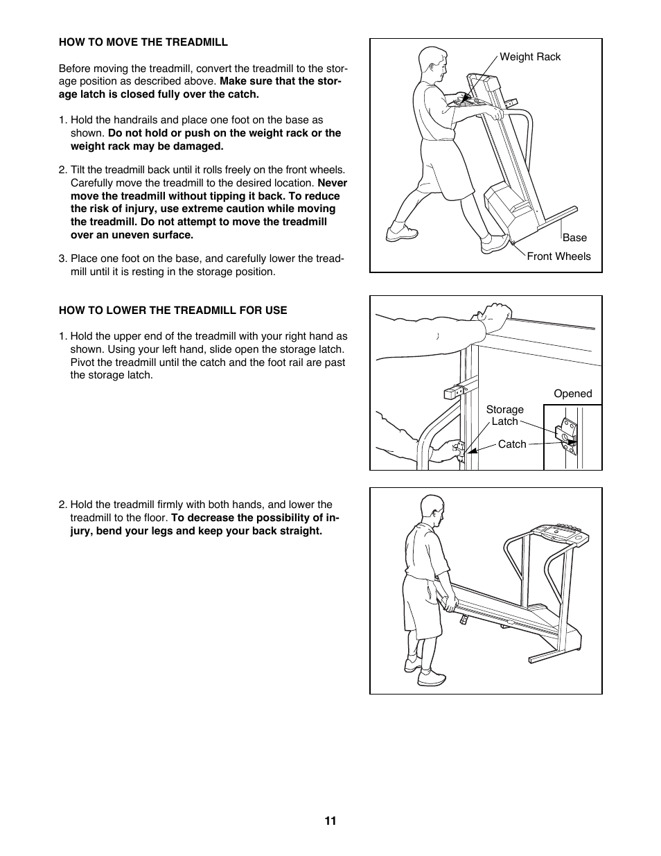 Weslo WLTL22190 User Manual | Page 11 / 18