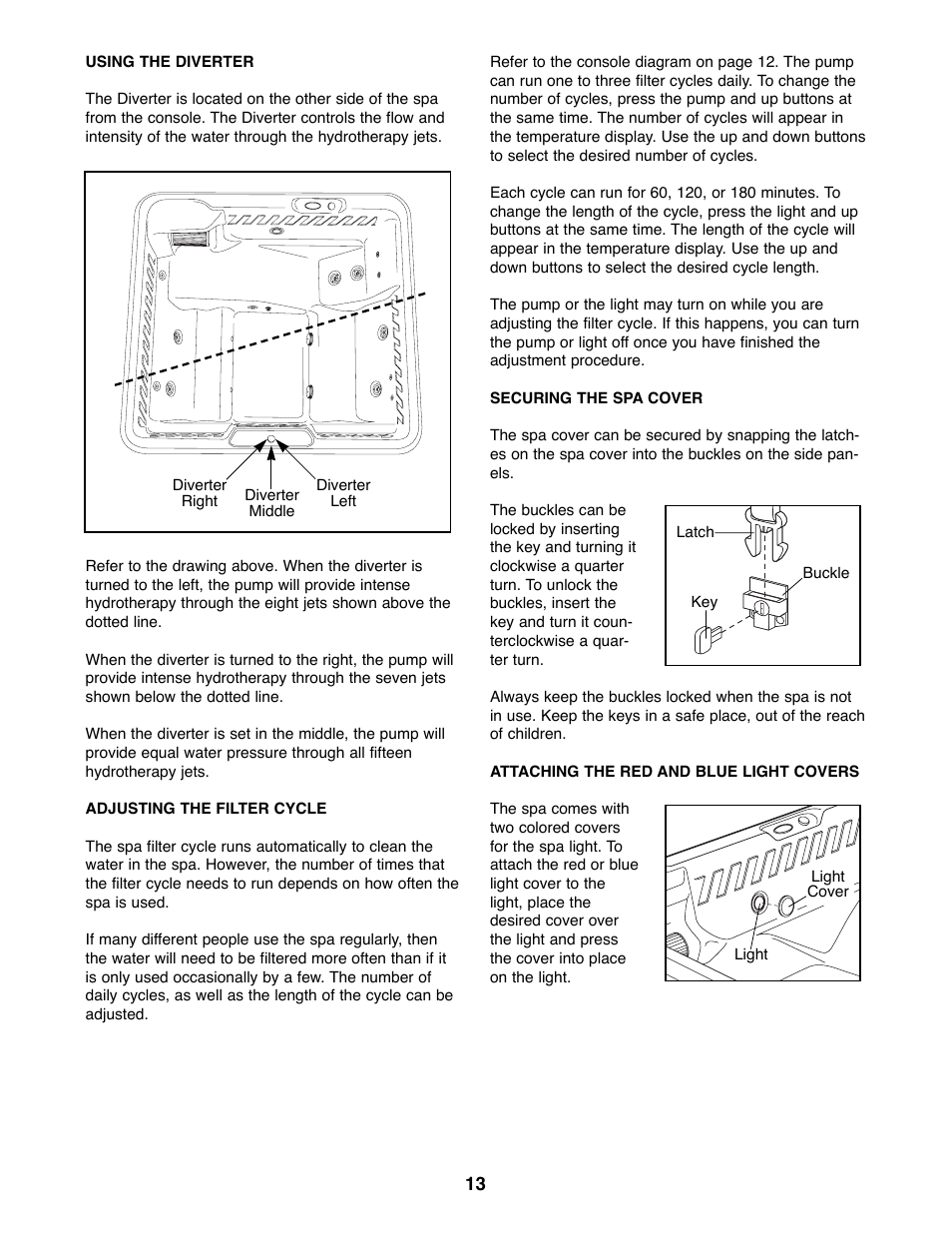 Weslo Daybreak 515 WLHS42080 User Manual | Page 13 / 24