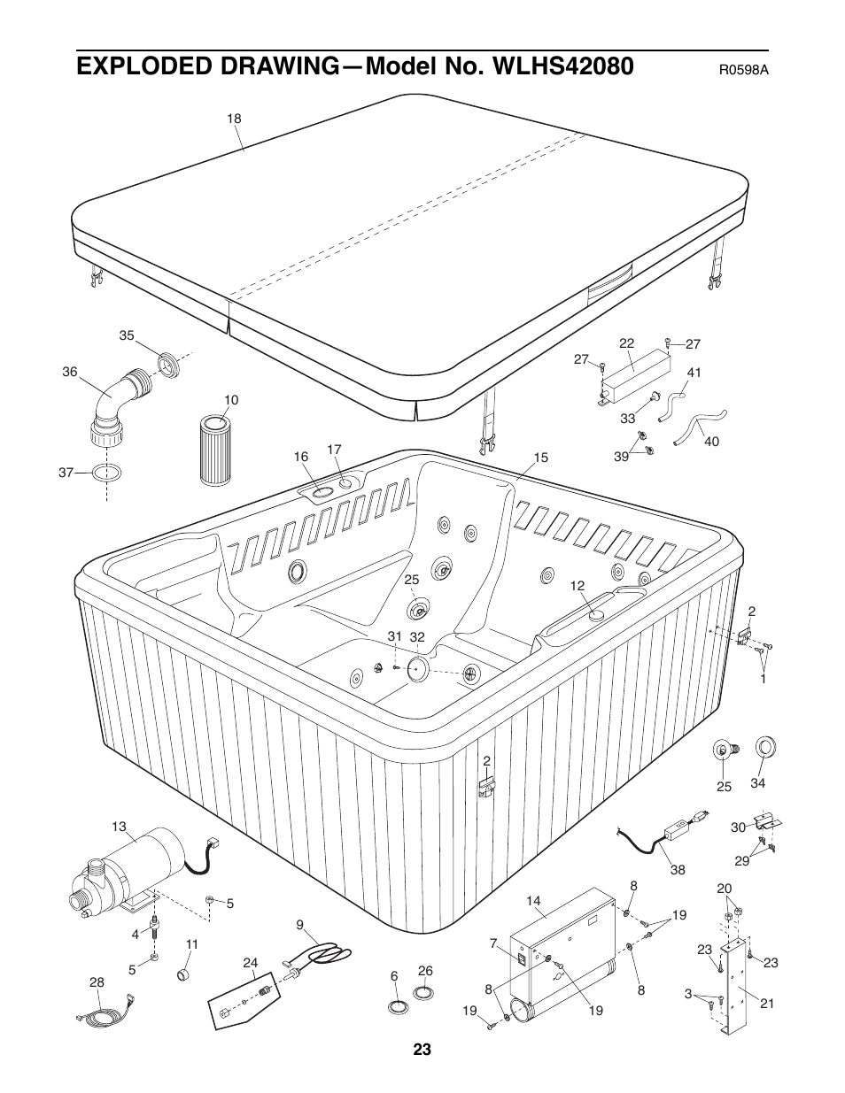 Weslo Daybreak 515 WLHS42080 User Manual | Page 23 / 24
