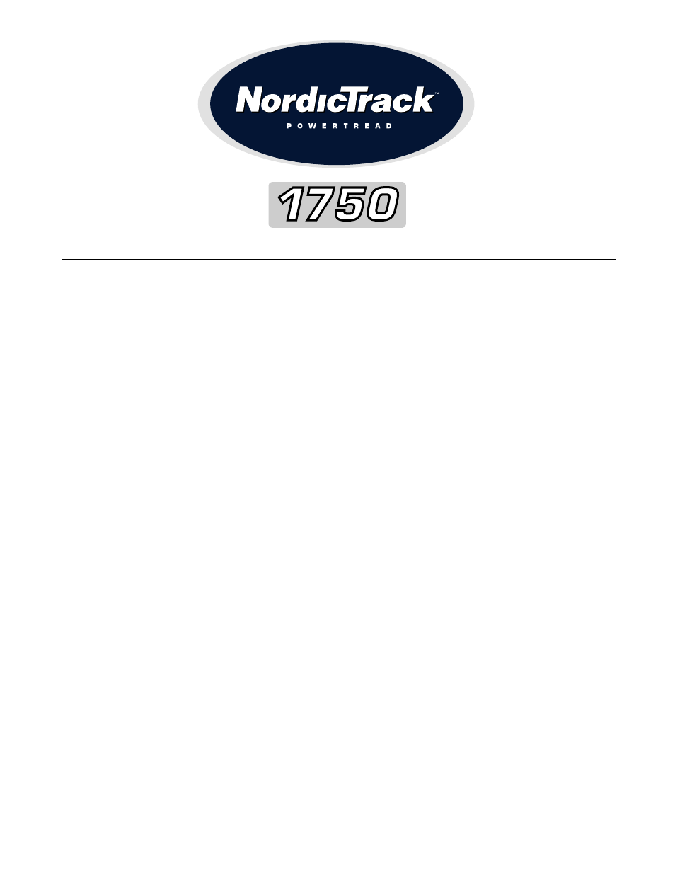 Weslo 1750 User Manual | Page 2 / 30