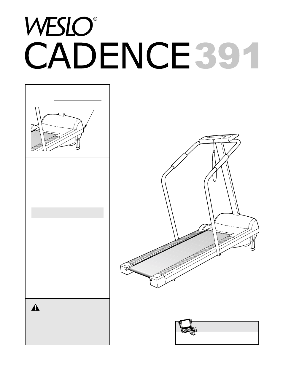 Weslo WCTL39102 User Manual | 16 pages