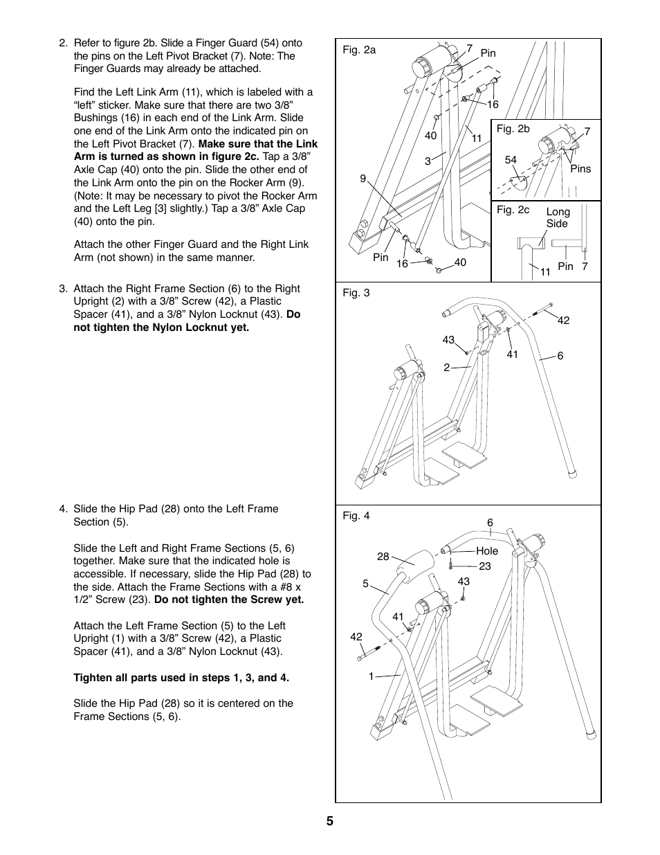 Weslo WLAW55073 User Manual | Page 5 / 12