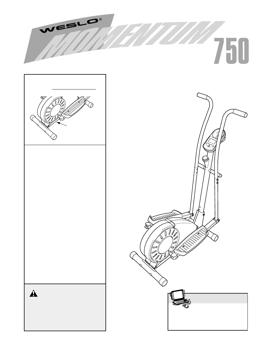 Weslo WLEL28020 User Manual | 16 pages