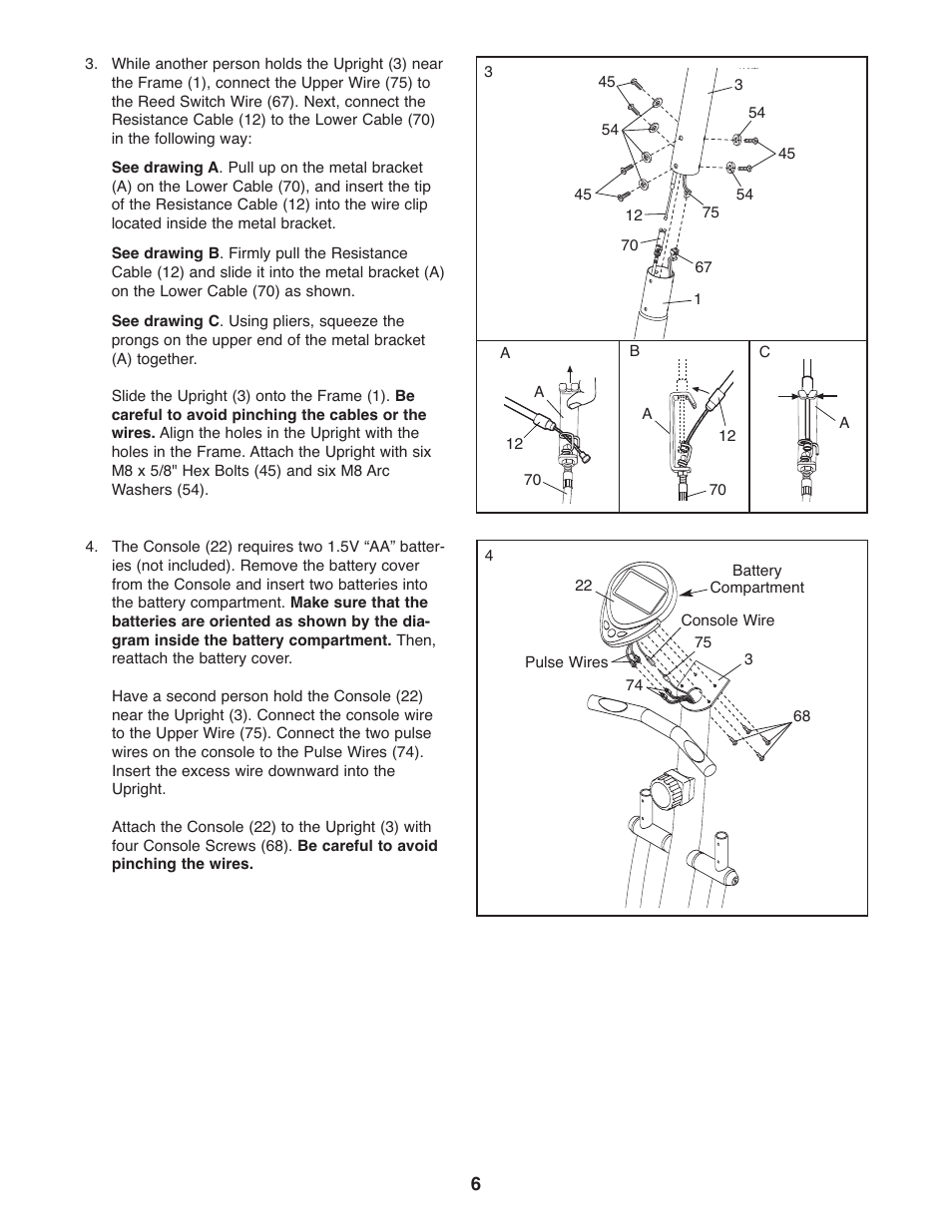 Weslo MOMENTUM WLEL7397.1 User Manual | Page 6 / 16