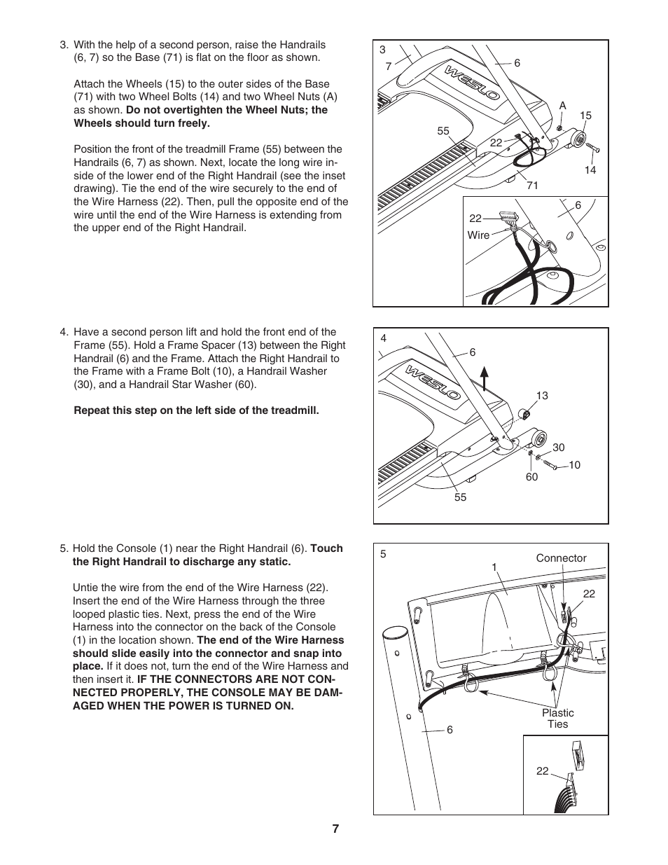 Weslo WLTL19306.0 User Manual | Page 7 / 19