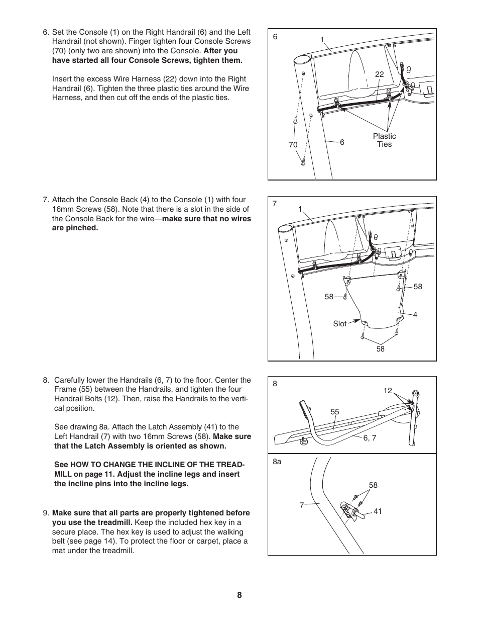 Weslo WLTL19306.0 User Manual | Page 8 / 19