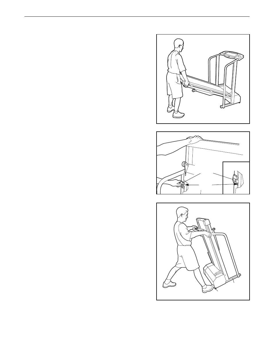 How to fold and move the treadmill | Weslo WLTL39093 User Manual | Page 10 / 19