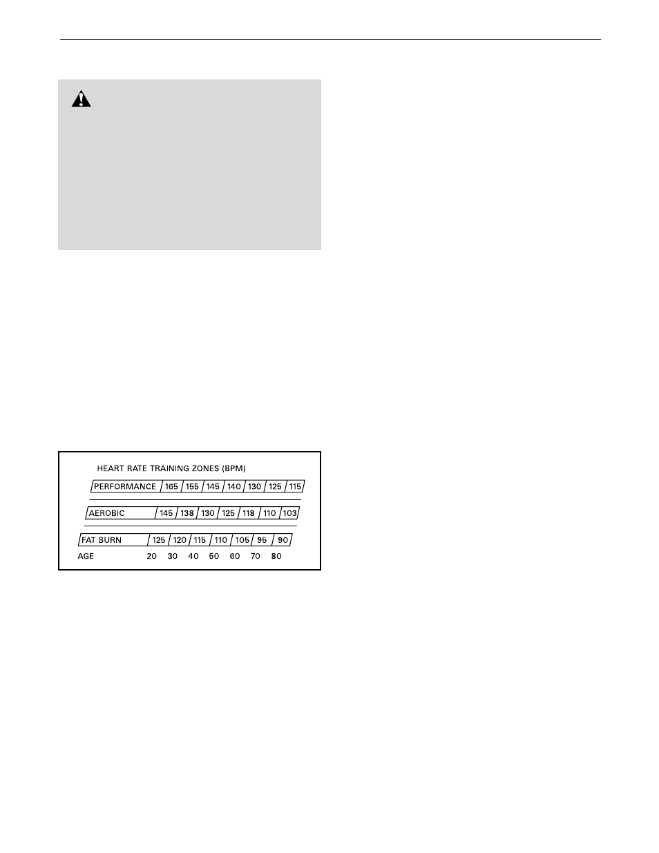 Conditioning guidelines, Warning | Weslo WLTL39093 User Manual | Page 14 / 19