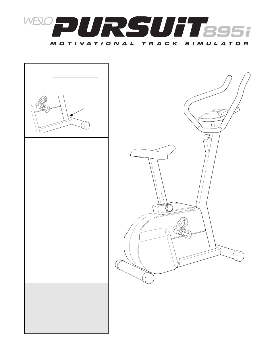 Weslo WLCCEX69871 User Manual | 18 pages